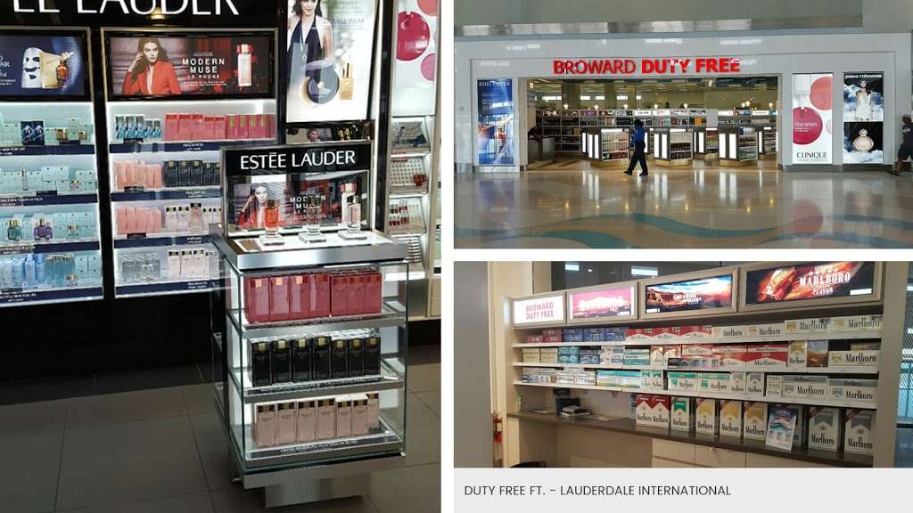 Broward Duty Free Terminal 3F | Fort Lauderdale-Hollywood International Airport, 320 Terminal Dr, Fort Lauderdale, FL 33315, USA | Phone: (954) 359-9845