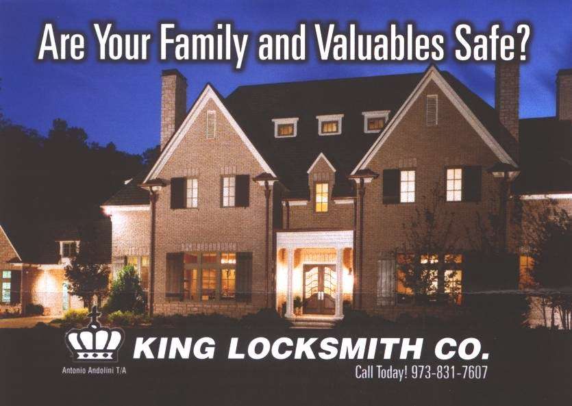 King Locksmith Co | 1212 NJ-23, Butler, NJ 07405, USA | Phone: (973) 831-7607