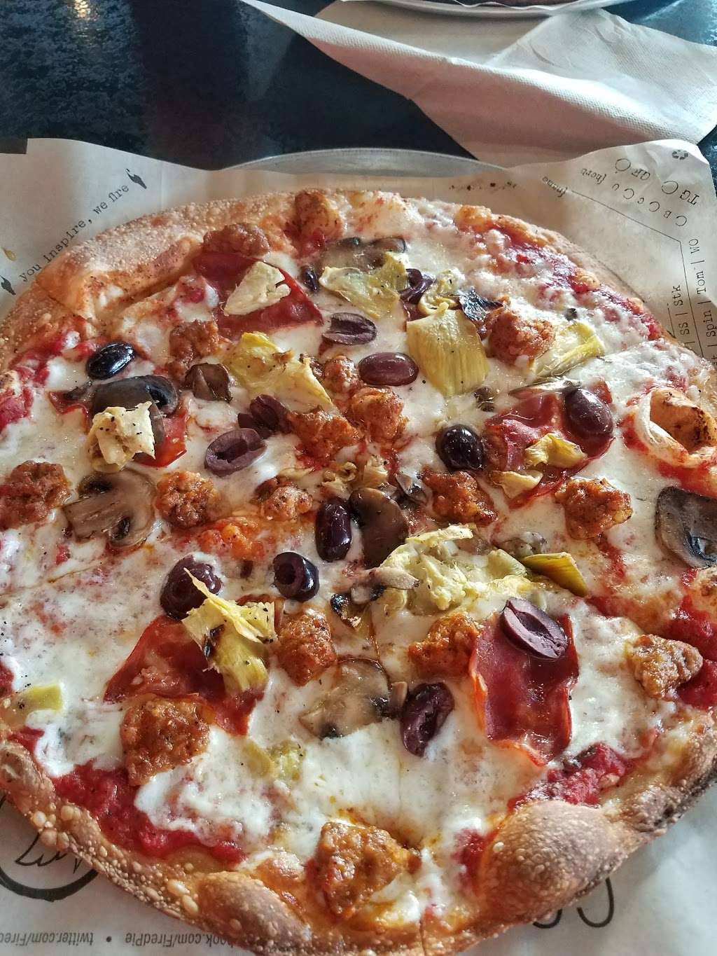 Fired Pie | 1155 W Ocotillo Rd, Chandler, AZ 85248, USA | Phone: (480) 634-8439