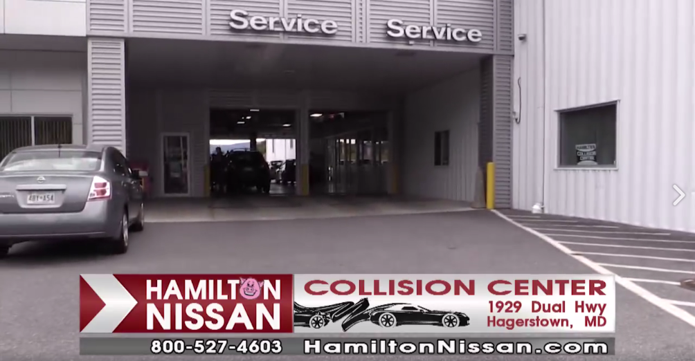 Hamilton Nissan Collision Center | 1929 Dual Hwy, Hagerstown, MD 21740, USA | Phone: (800) 527-4603