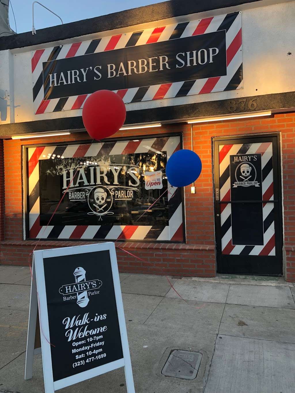 Hairys Barber Parlor | 876 N Garfield Ave, Montebello, CA 90640, USA | Phone: (323) 477-1699