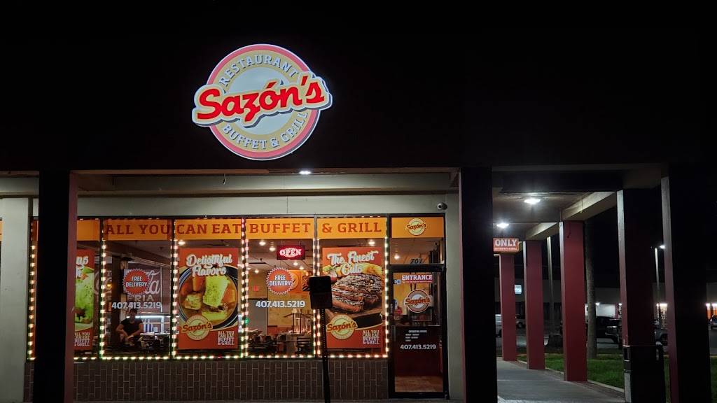 Sazon’s Restaurant Buffet & Grill | 701 W Lancaster Rd, Orlando, FL 32809, USA | Phone: (407) 413-5219