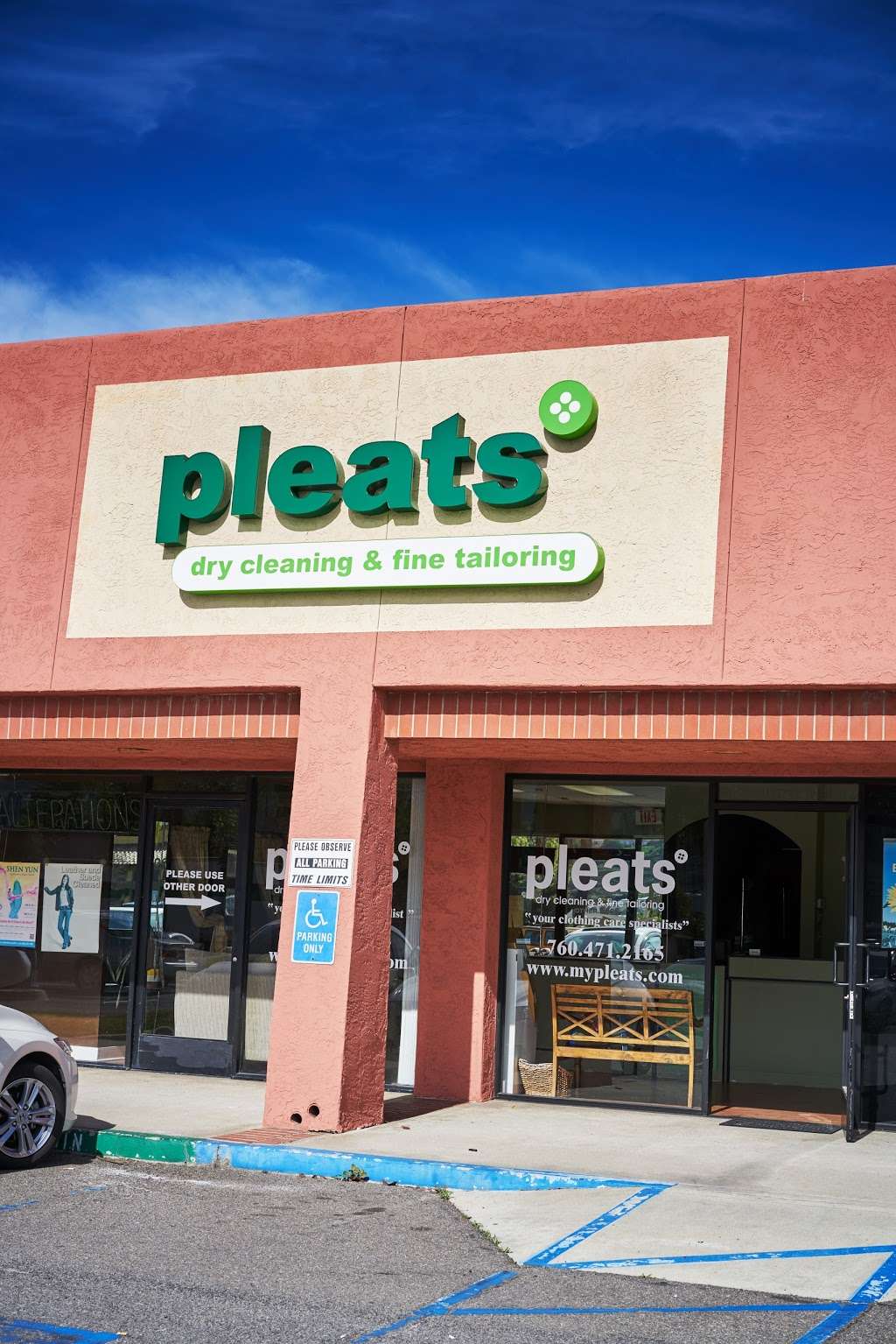 PLEATS Dry Cleaning & Fine Tailoring | 844 W San Marcos Blvd #106, San Marcos, CA 92078, USA | Phone: (760) 471-2165