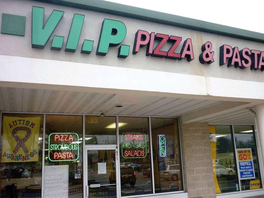 VIP Pizza & Pasta | 471 E Uwchlan Ave, Chester Springs, PA 19425, USA | Phone: (610) 594-6666