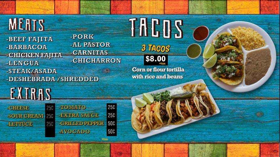 FIRST STOP TACOS | 4100 Gus Thomasson Rd, Mesquite, TX 75150, USA | Phone: (972) 270-1308