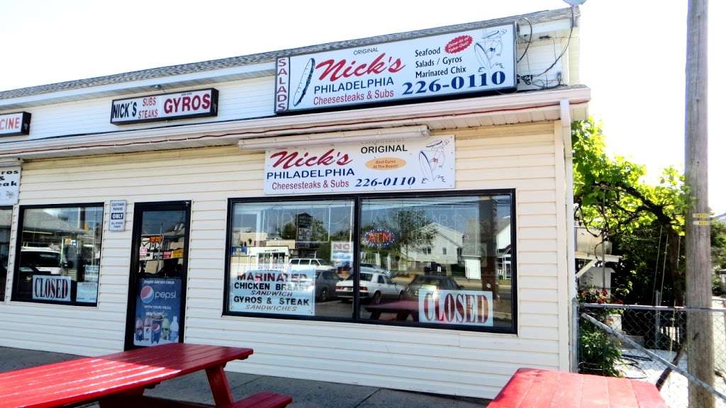 Nicks Philadelphia Cheese Steaks & Gyros | 1800 Coastal Hwy, Dewey Beach, DE 19971, USA | Phone: (302) 226-0110