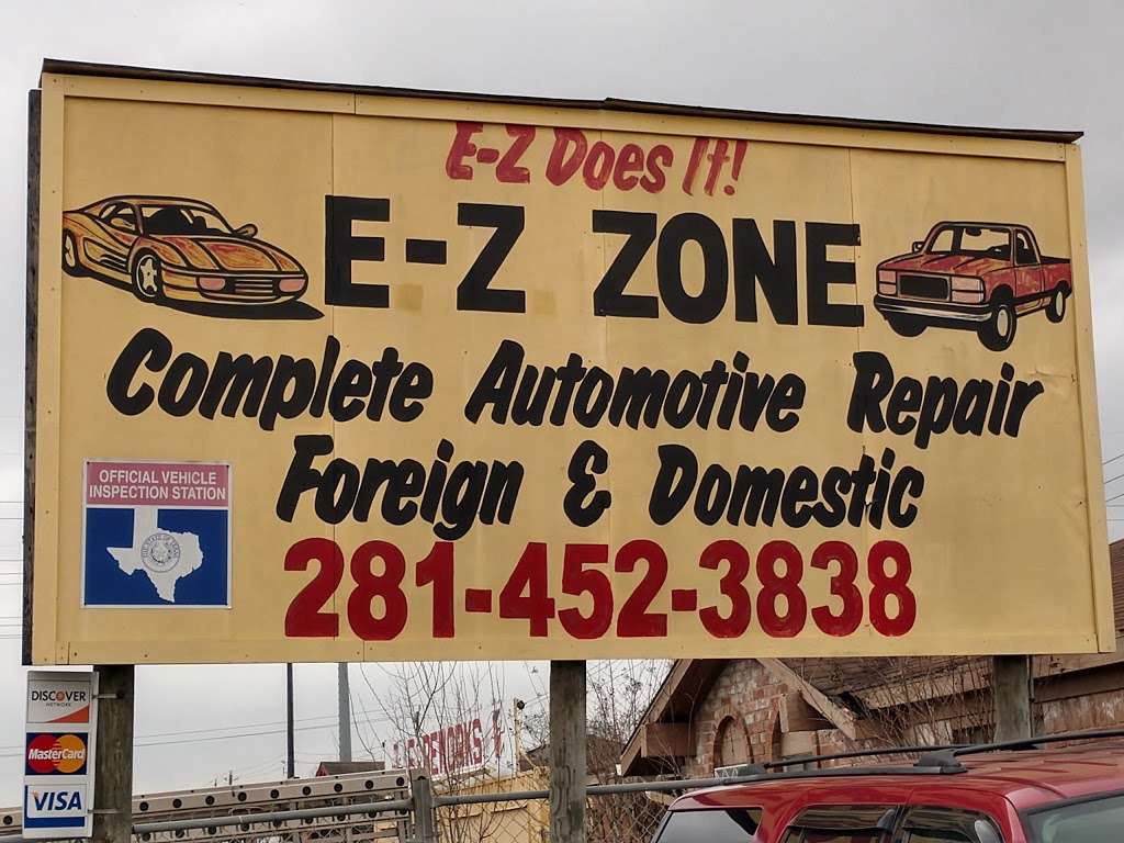 E-Z ZONE Complete Auto Repair | 15017 Woodforest Blvd, Channelview, TX 77530, USA | Phone: (281) 452-3838