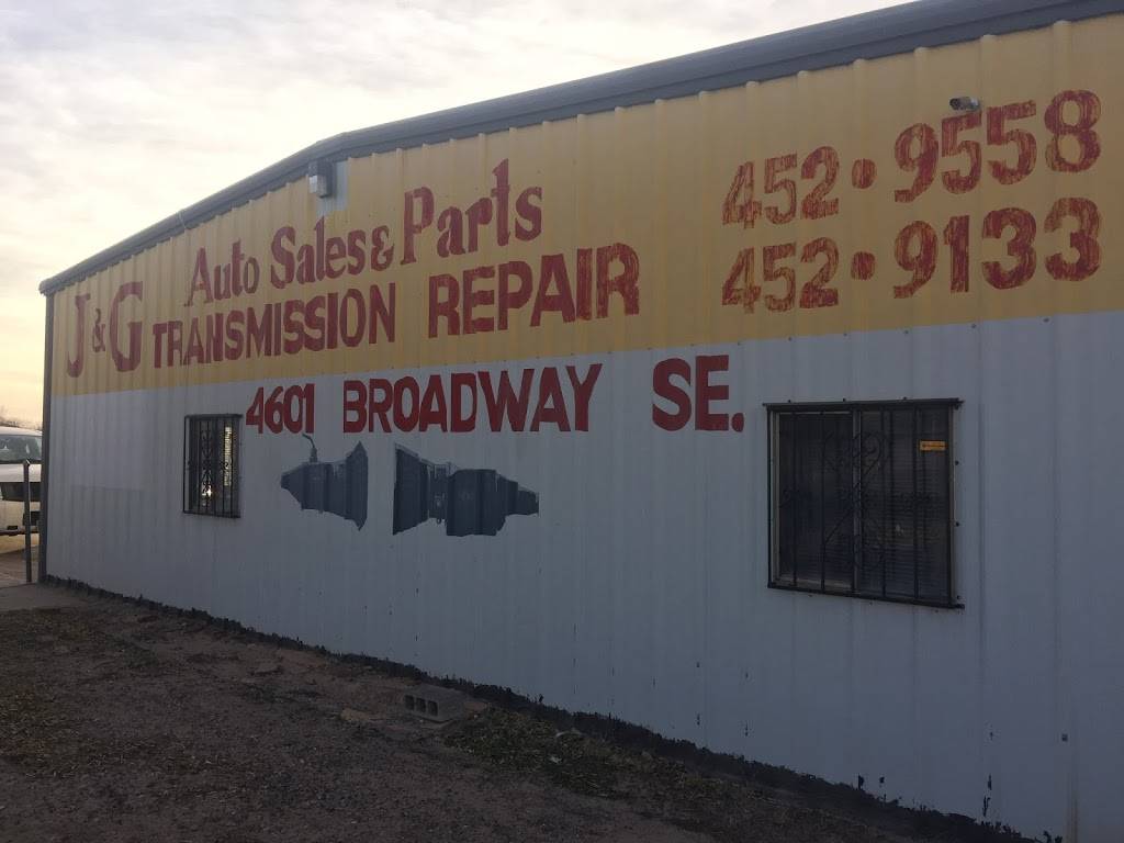 J & G Auto & Truck Transmission | 4601 Broadway Blvd SE, Albuquerque, NM 87105, USA | Phone: (505) 452-9558