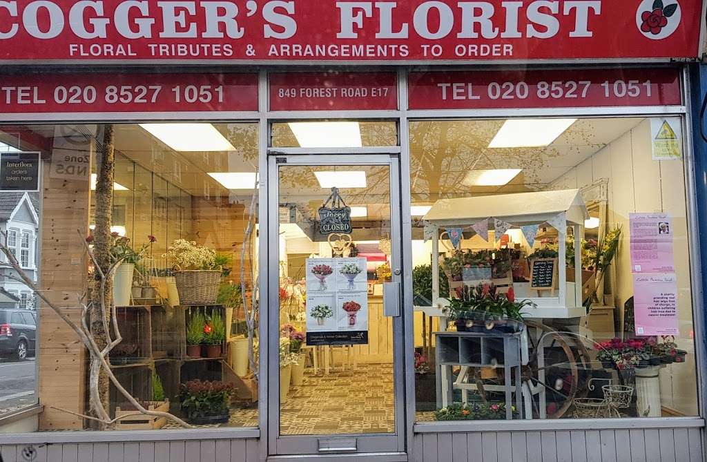 Coggers in Bloom | 849 Forest Rd, Walthamstow, London E17 4AT, UK | Phone: 020 8527 1051