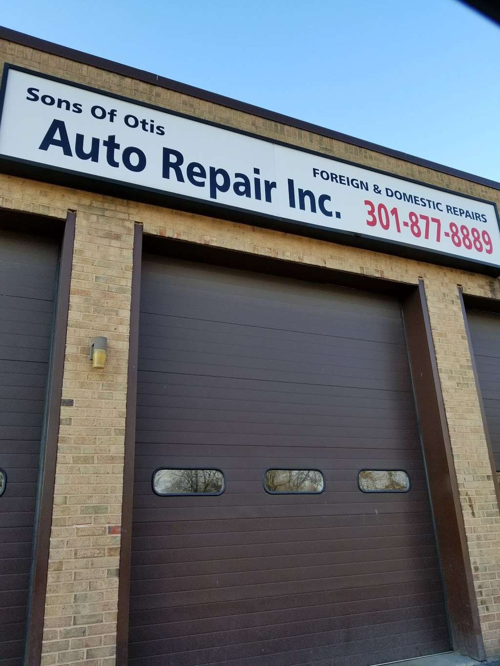 Sons Of Otis Auto Repair Inc | 6403 Old Alexandria Ferry Rd, Clinton, MD 20735, USA | Phone: (301) 877-8889