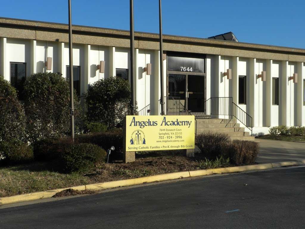 Angelus Academy | 7644 Dynatech Ct, Springfield, VA 22153, USA | Phone: (703) 924-3996