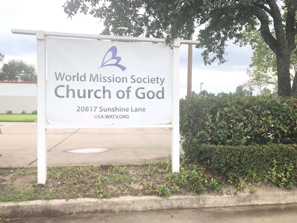 World Mission Society Church of God | 20817 Sunshine Ln, Spring, TX 77388, USA | Phone: (713) 829-6516
