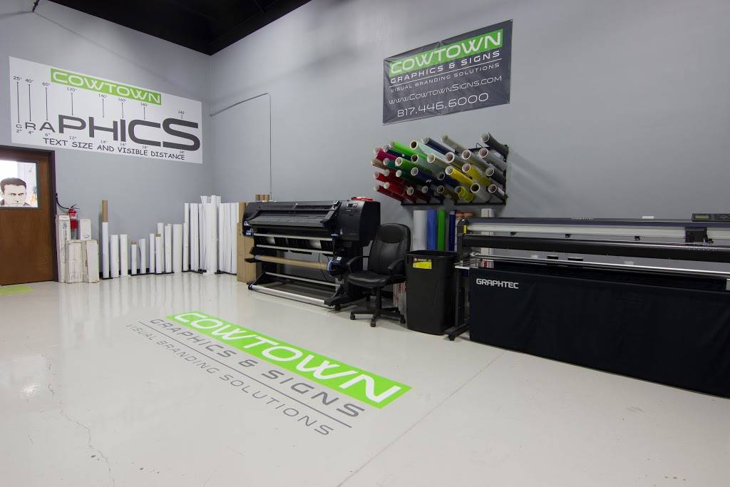 Cowtown Graphics & Signs | 5065 Martin Luther King Jr Fwy, Fort Worth, TX 76119, USA | Phone: (817) 446-6000