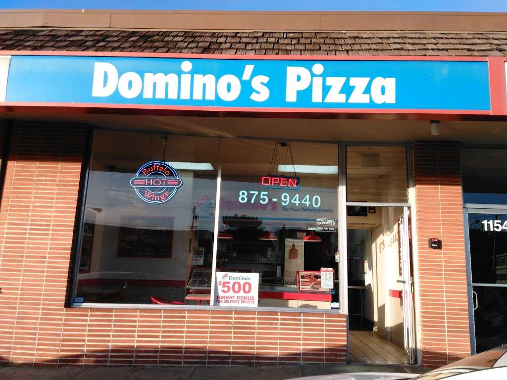 Dominos Pizza | 1158 Mission Rd, South San Francisco, CA 94080, USA | Phone: (650) 875-9440