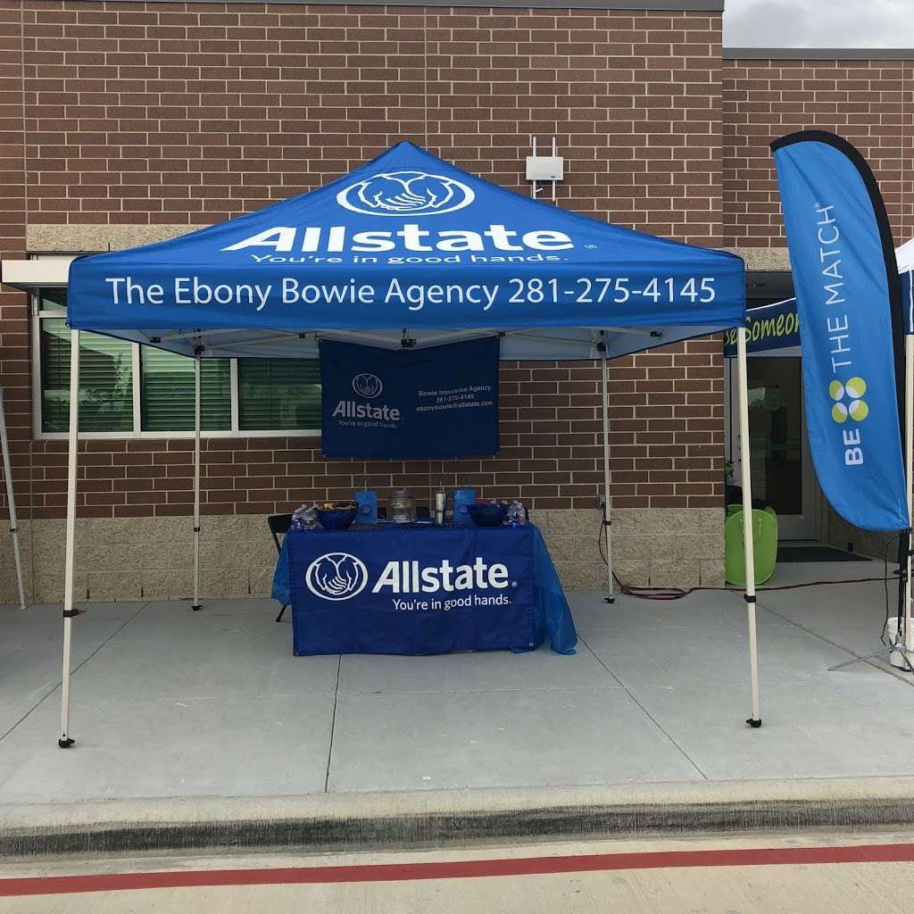 Ebony Bowie: Allstate Insurance | 4225 Sienna Pkwy Ste 120, Missouri City, TX 77459, USA | Phone: (281) 275-4145