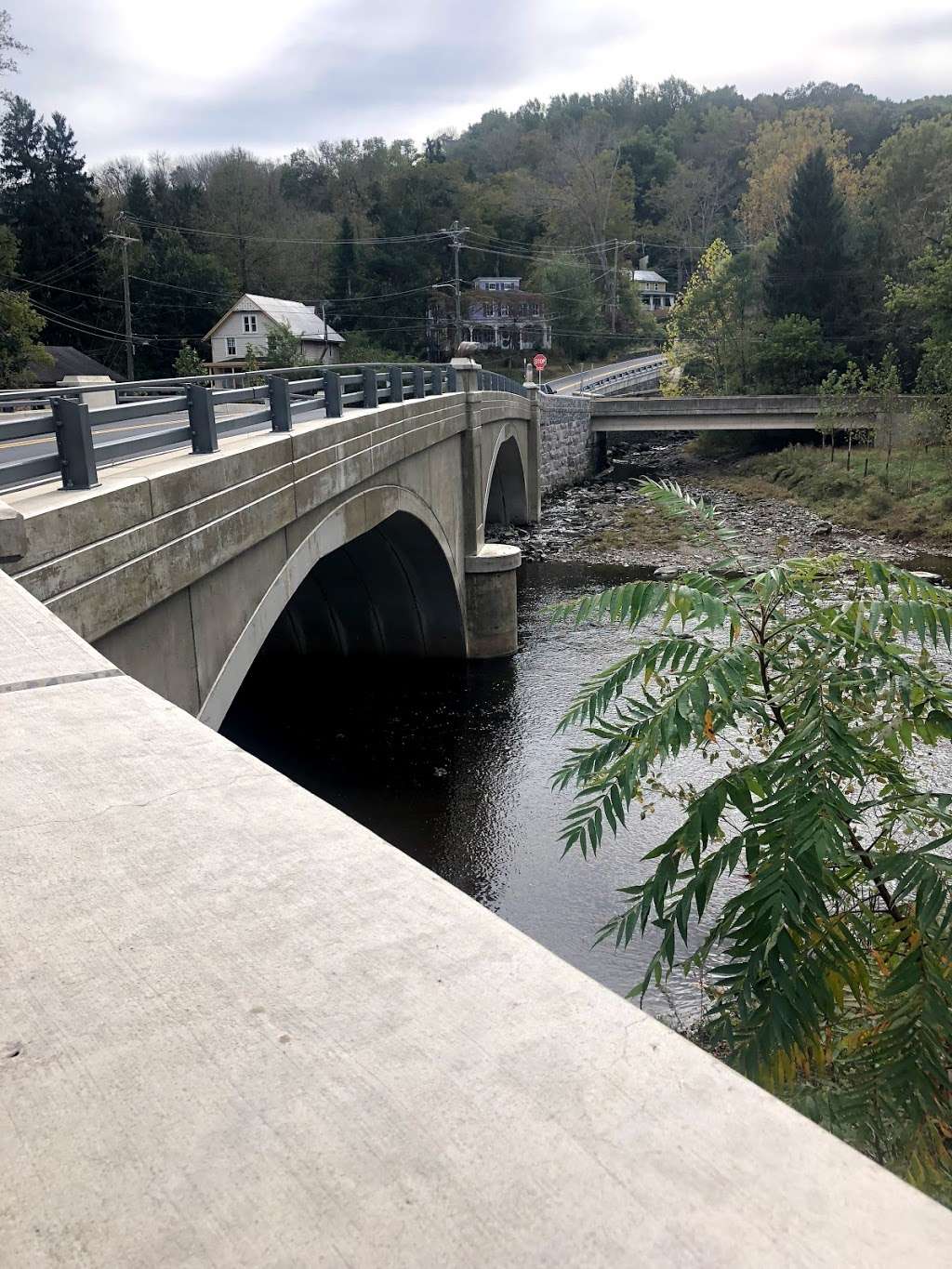 The Tohickon Creek At the Point Pleasant Bridge | River Rd, Pipersville, PA 18947, USA