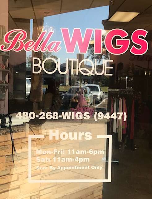 Bella Wigs Boutique | 4855 Warner Rd Suite A-22, Phoenix, AZ 85044, USA | Phone: (480) 268-9447