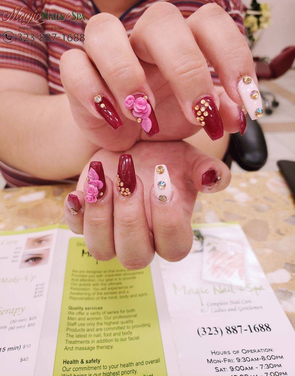 Magic Nail & Spa | 1107 Whittier Blvd, Montebello, CA 90640, USA | Phone: (323) 887-1688