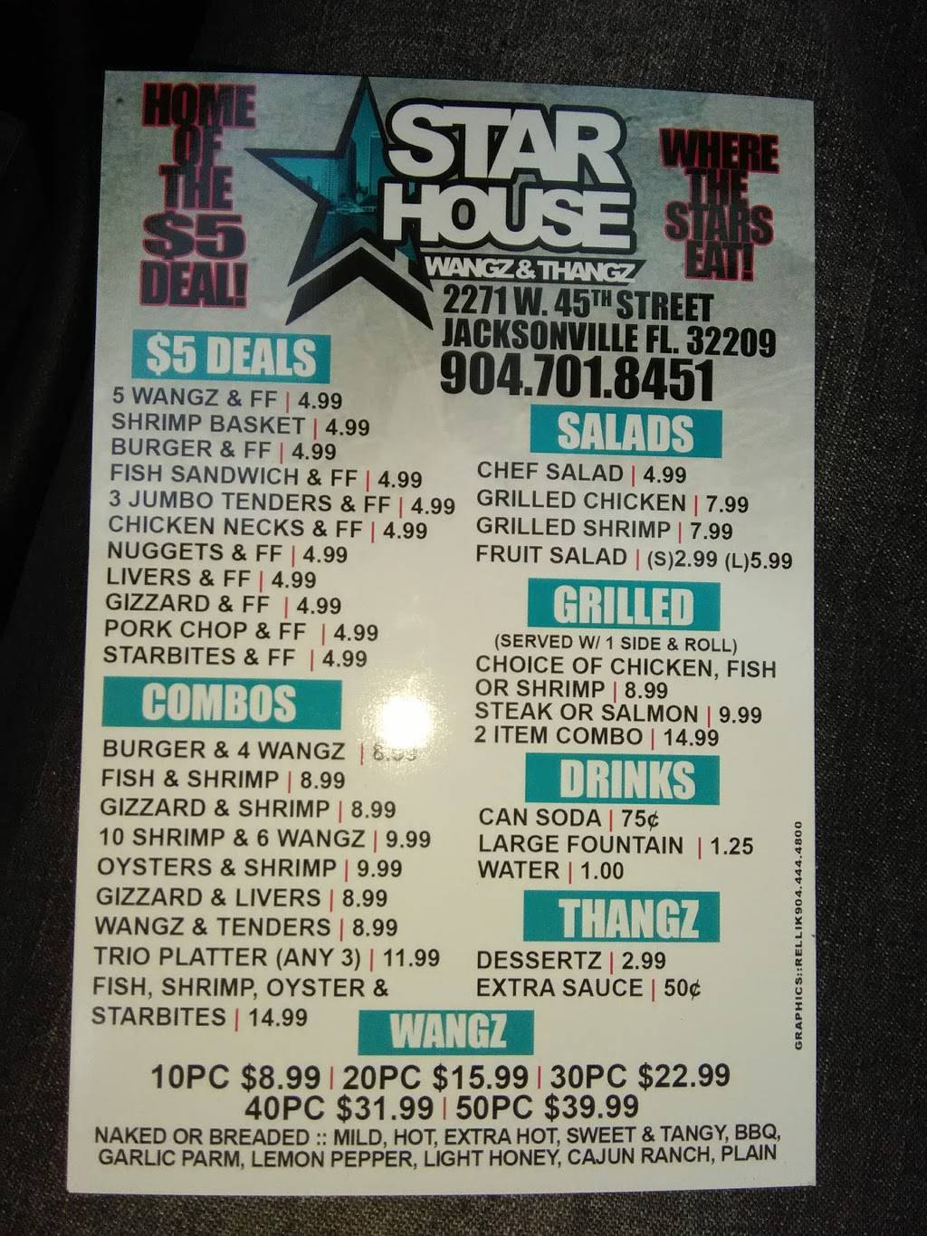 STAR CRABHOUSE | 2271 W 45th St, Jacksonville, FL 32209, USA | Phone: (904) 518-5440