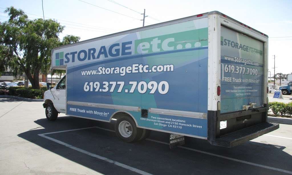 Storage Etc... Hancock St | 2150 Hancock St, San Diego, CA 92110, USA | Phone: (619) 618-2644