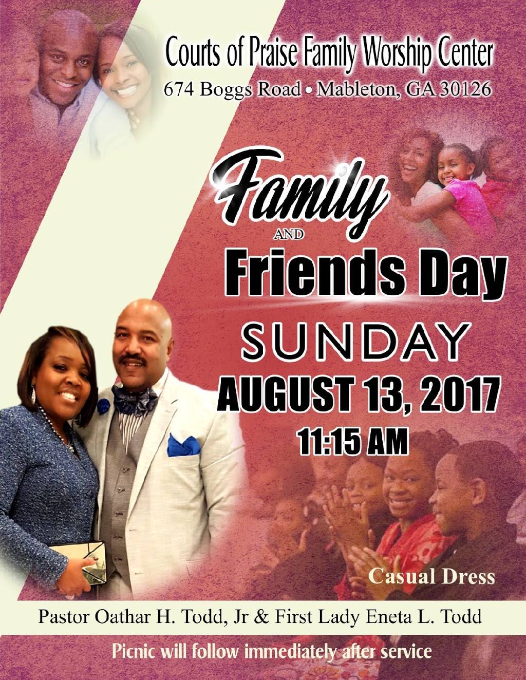Courts of Praise Family Worship Center, COGIC | 674 Boggs Rd, Mableton, GA 30126, USA | Phone: (678) 600-1255