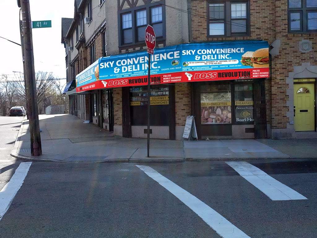 SKY CONVENIENCE & DELI | 40-02 Corporal Kennedy St, Bayside, NY 11361, USA | Phone: (718) 423-8221