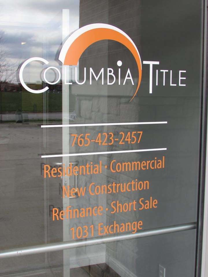 Columbia Title | 3930 Mezzanine Dr suite c, Lafayette, IN 47905, USA | Phone: (765) 423-2457