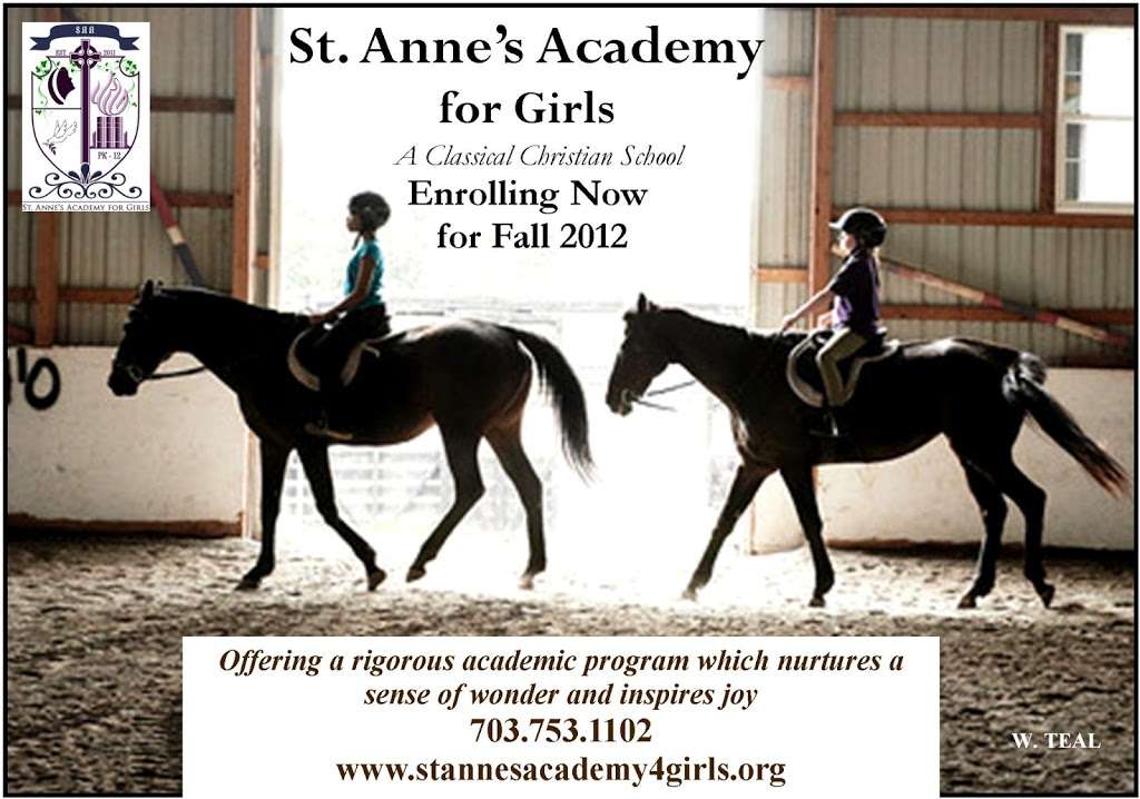 St. Annes Academy for Girls | 6342 Mintbrook Ln, Bealeton, VA 22712, USA | Phone: (571) 441-2664