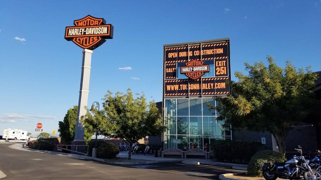 Harley-Davidson of Tucson | 7355 N. I-10, E Frontage Rd, Tucson, AZ 85743, USA | Phone: (520) 829-4299