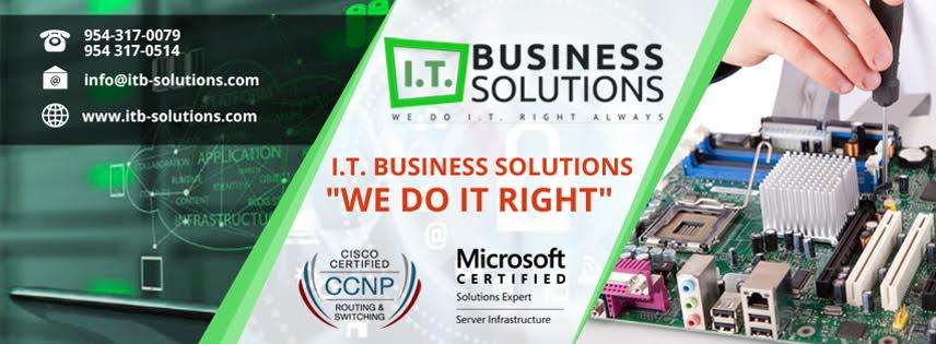 I.T. Business Solutions Unlimited LLC | 3900 W Commercial Blvd #235, Tamarac, FL 33309, USA | Phone: (954) 317-0079