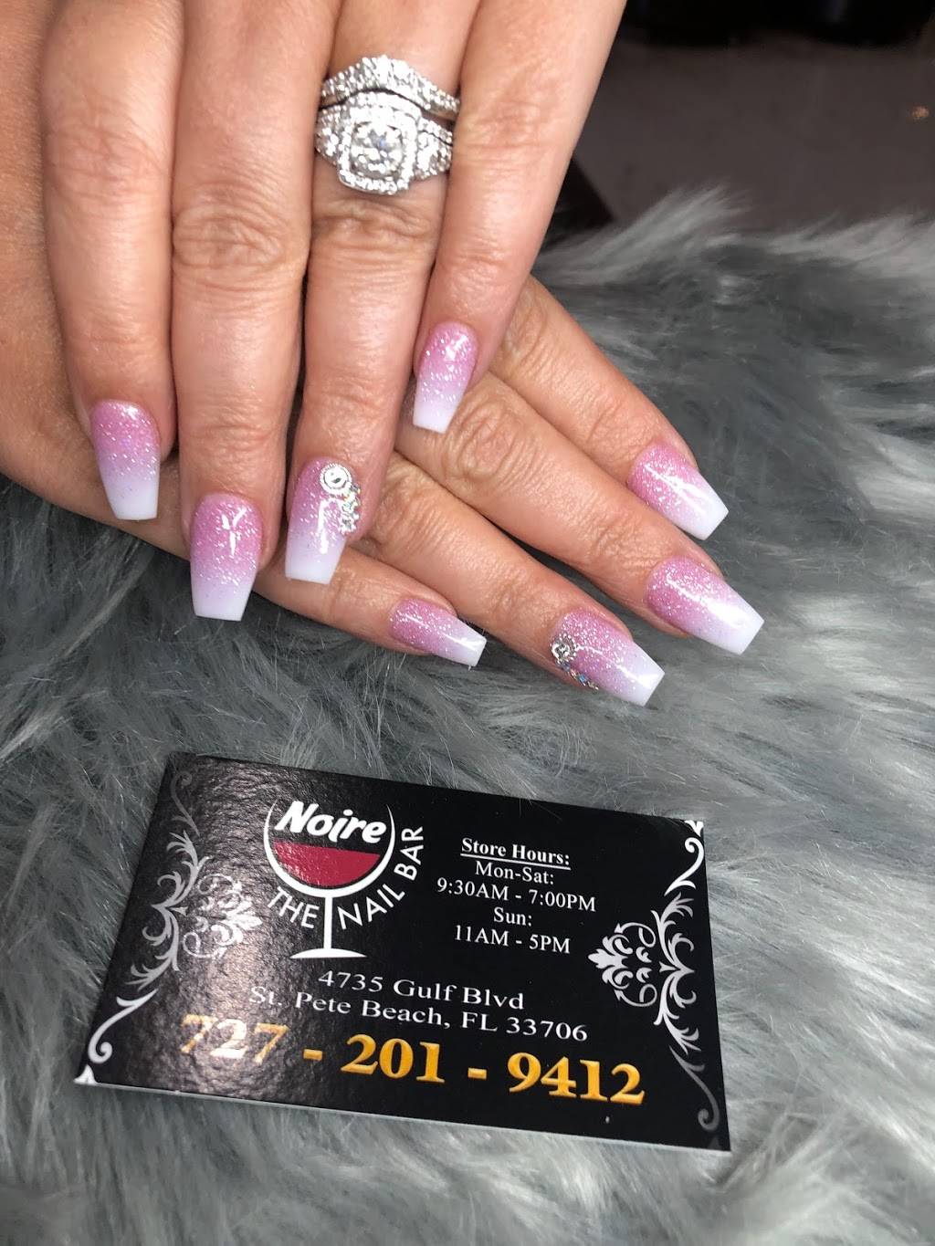 Noire The Nail Bar | 4735 Gulf Blvd, St Pete Beach, FL 33706, USA | Phone: (727) 201-9412