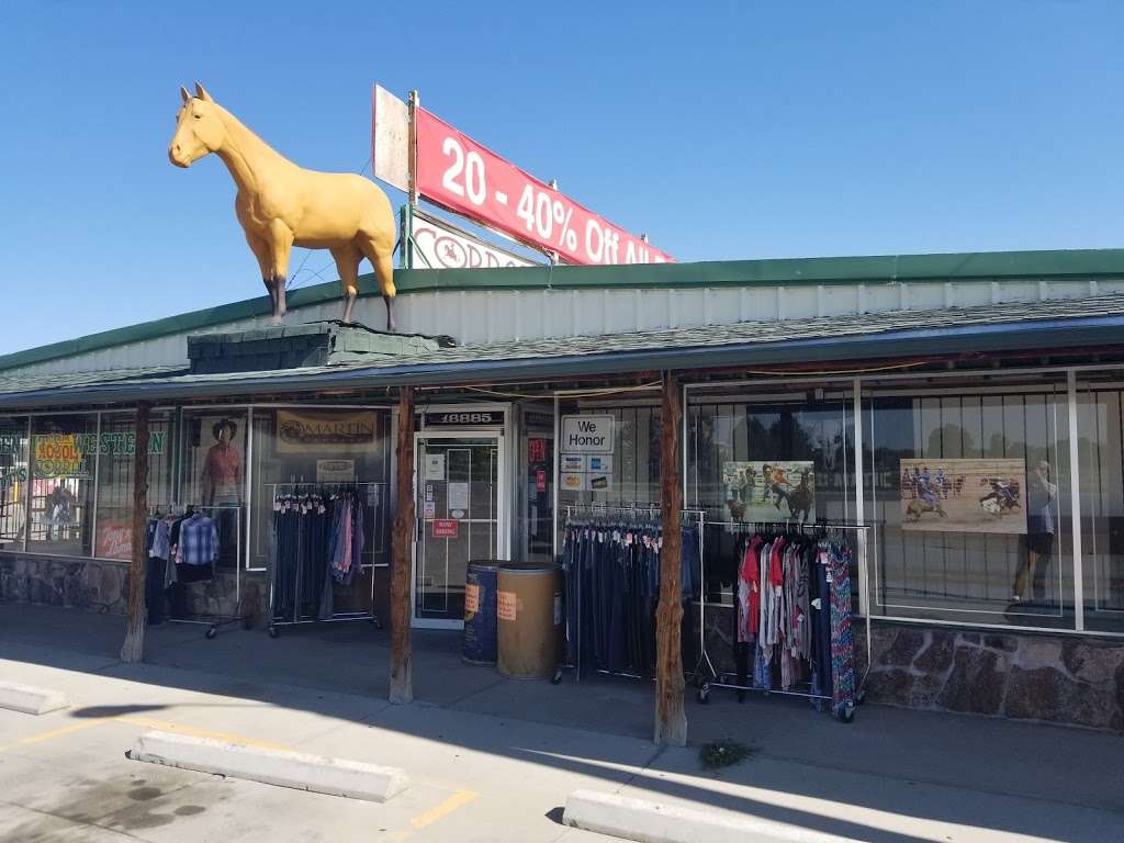 Corral Western Wear | 18885 E Colfax Ave, Aurora, CO 80011, USA | Phone: (303) 343-0318