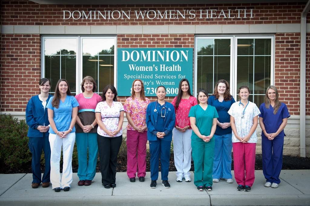Dominion Womens Health, Inc. | 8239 Meadowbridge Rd a, Mechanicsville, VA 23116, USA | Phone: (804) 730-0800
