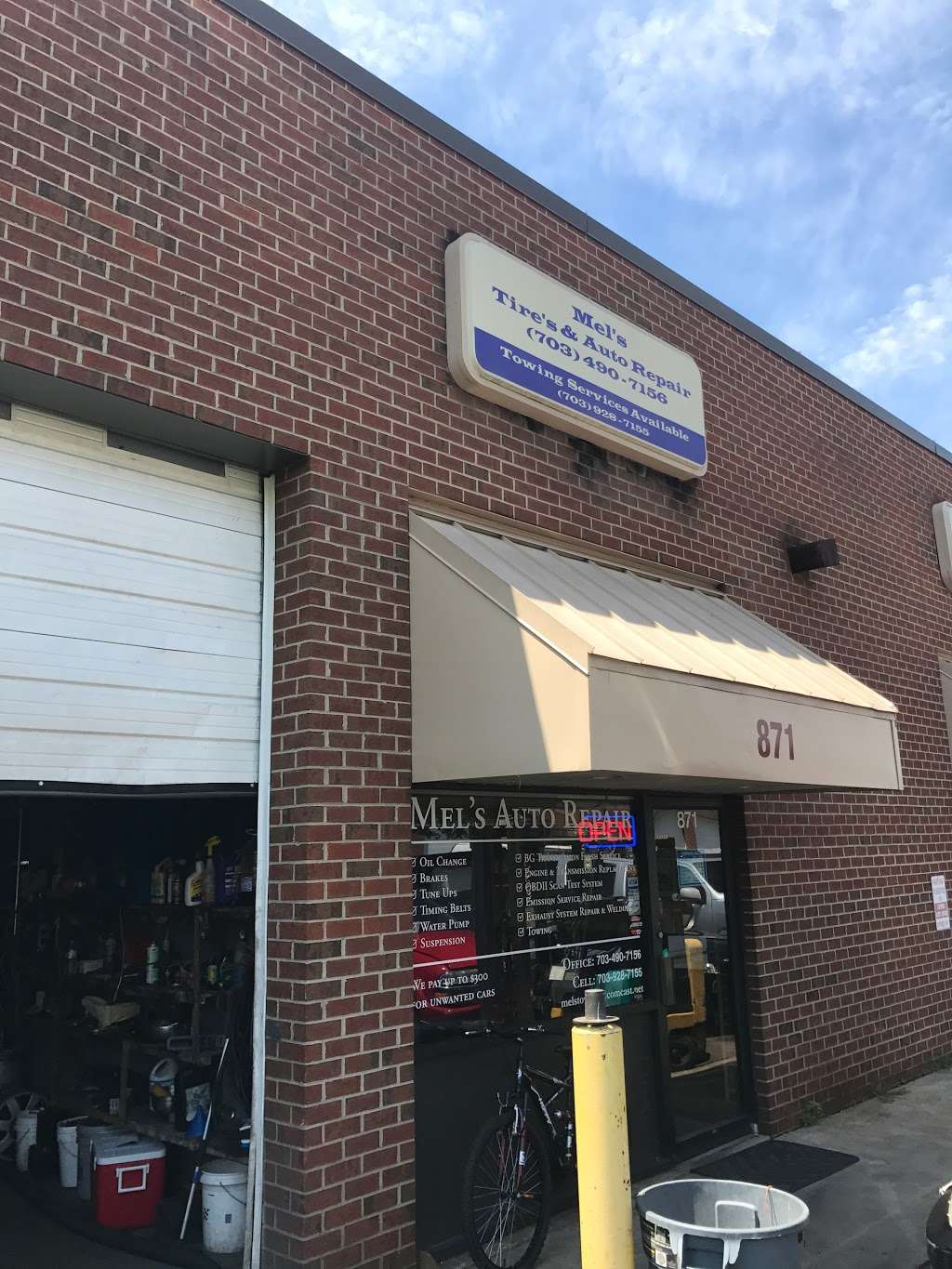 Mels Auto Repair | 871 Highams Ct, Woodbridge, VA 22191, USA | Phone: (703) 490-7156