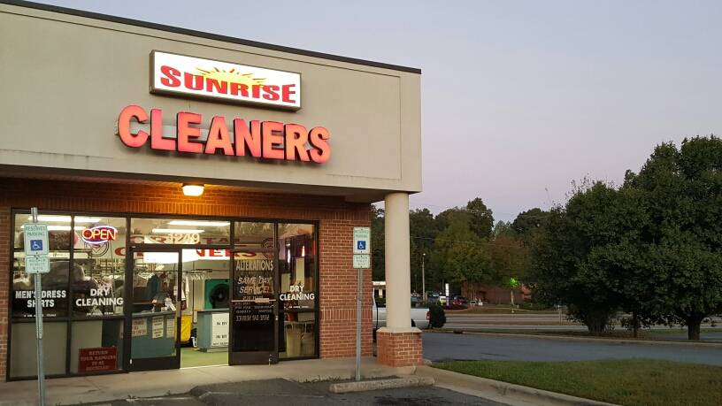 Sunrise Cleaners | 1249 W Clemmonsville Rd, Winston-Salem, NC 27127, USA | Phone: (336) 788-4008