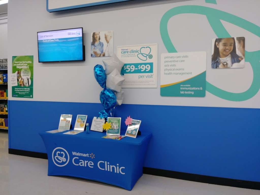 Walmart Care Clinic | 1213 E Trinity Mills Rd #173, Carrollton, TX 75006, USA | Phone: (469) 557-7390