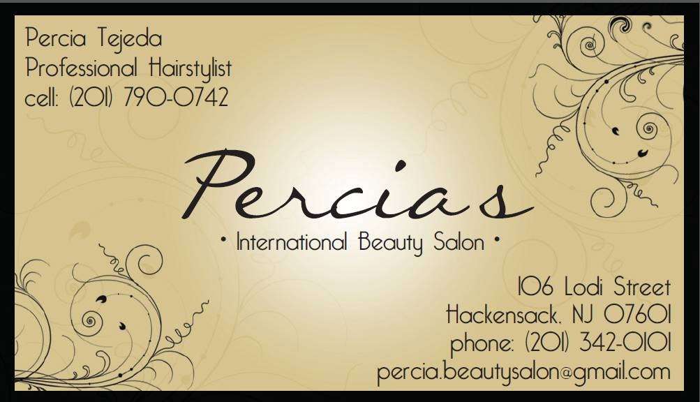 Percia Dominican Beauty Salon | 106 Lodi St, Hackensack, NJ 07601, USA | Phone: (201) 342-0101
