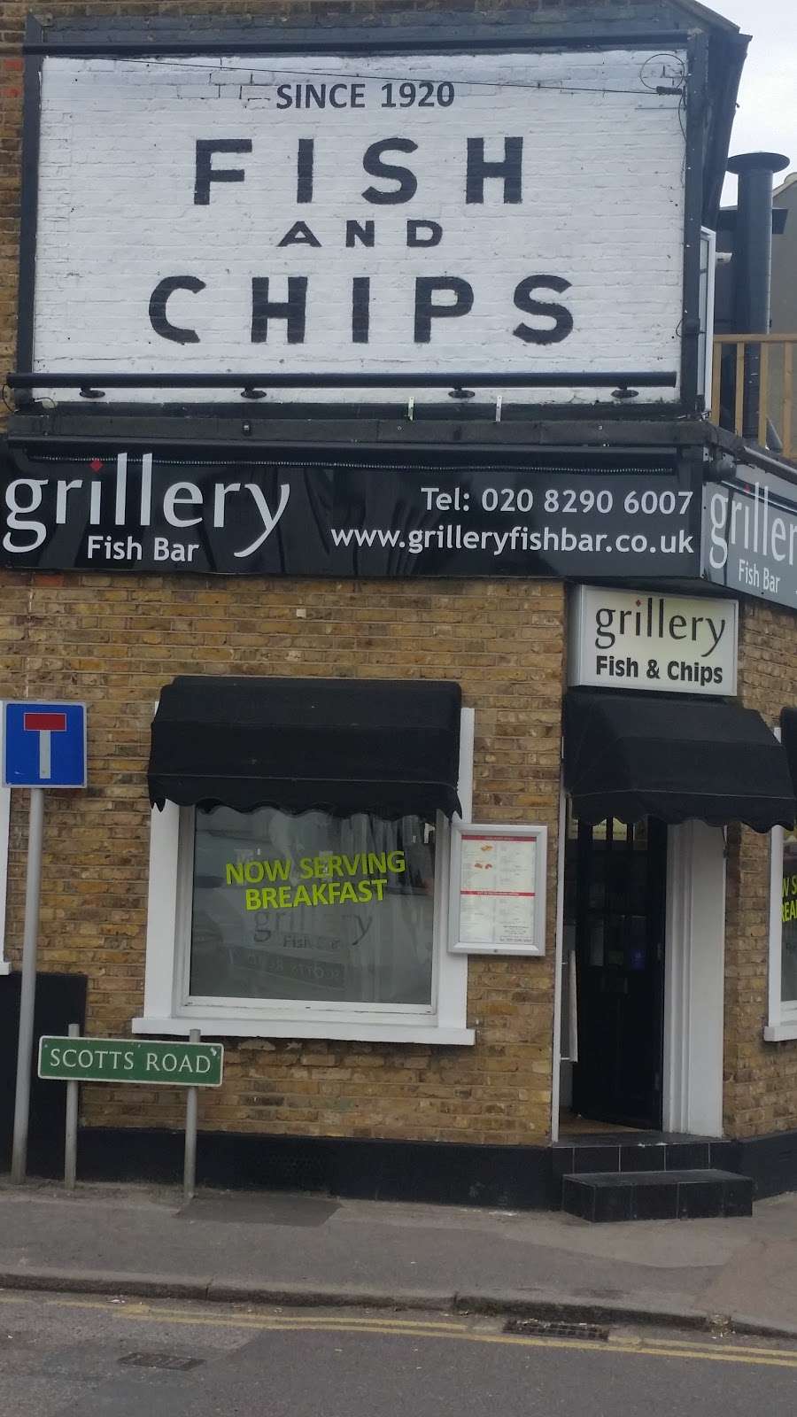 Grillery Fish and Chip Bar | 39 College Rd, Bromley BR1 3PU, UK | Phone: 020 8290 6007