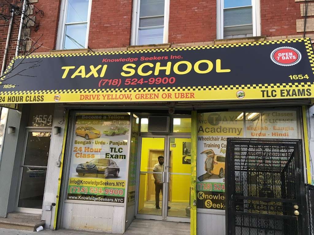 Knowledge Seekers Taxi School | 1654 Castle Hill Ave, Bronx, NY 10462, USA | Phone: (718) 524-9900