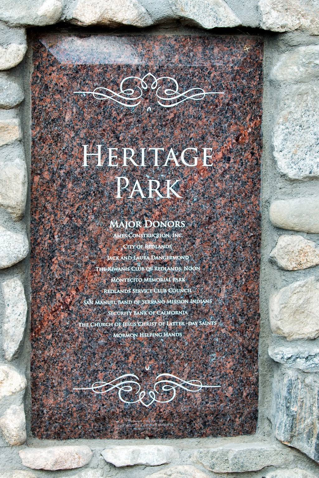 Heritage Park | 1905 Orange Ave, Redlands, CA 92373, USA | Phone: (909) 798-7658