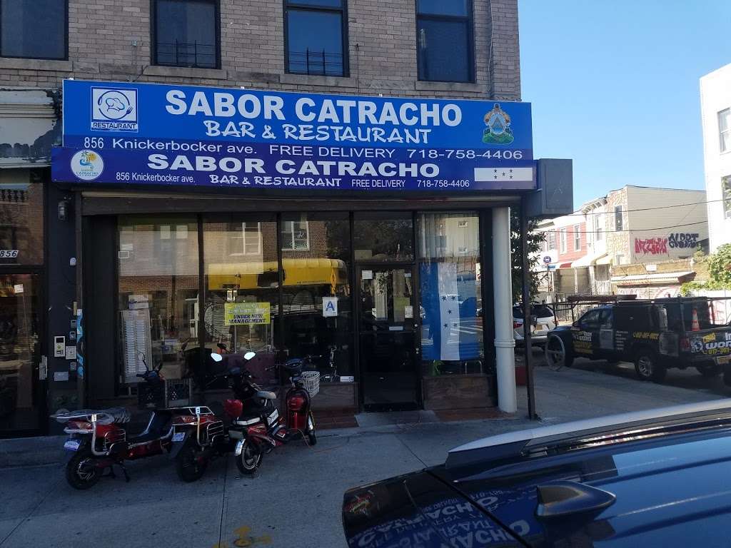 Sabor catracho bar and restaurant | 856 Knickerbocker Ave, Brooklyn, NY 11207, USA | Phone: (718) 758-4406