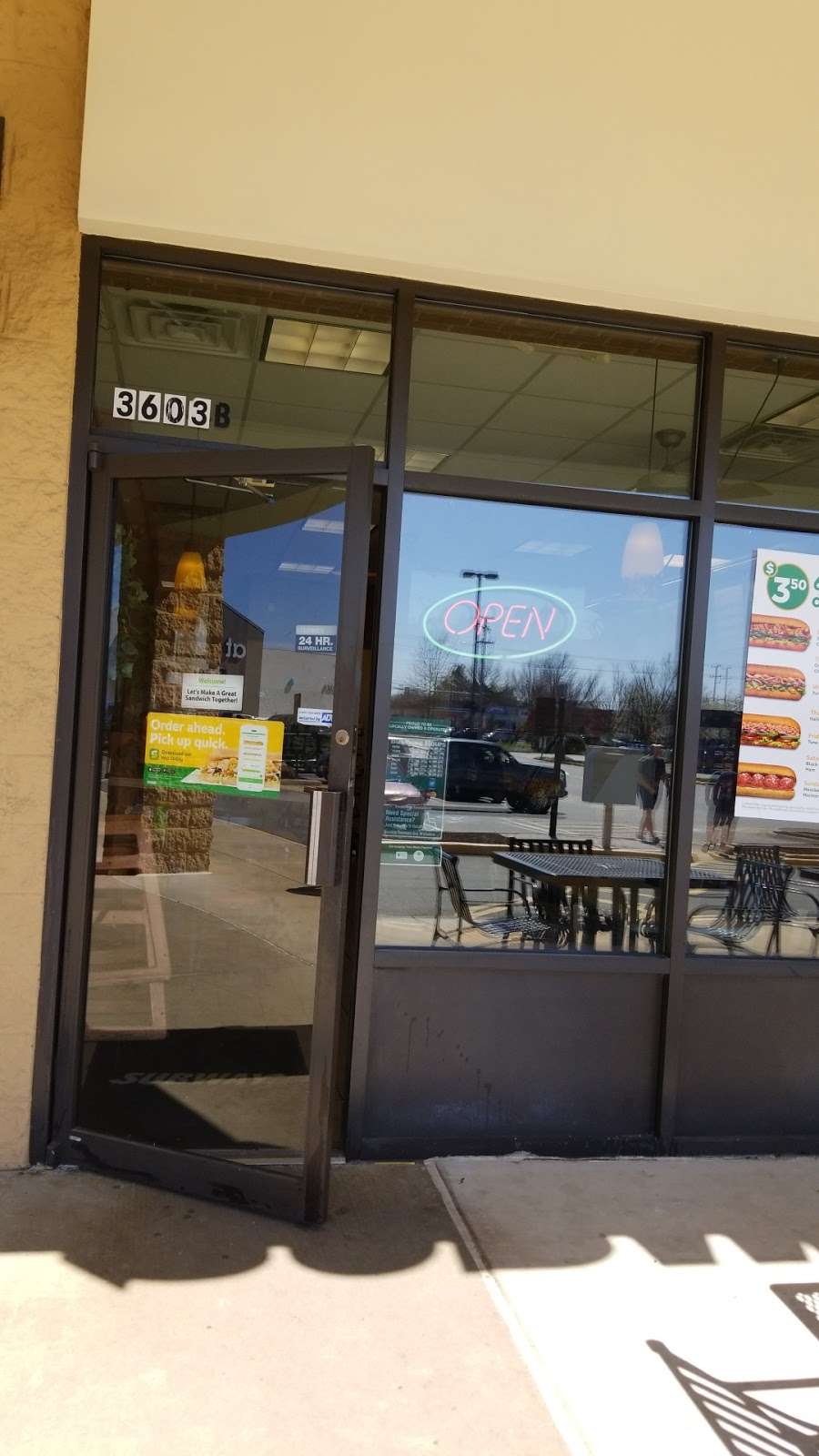 Subway | 3603 Plank Rd, Ste B, Spotsylvania Crossing, Fredericksburg, VA 22407, USA | Phone: (540) 786-9760