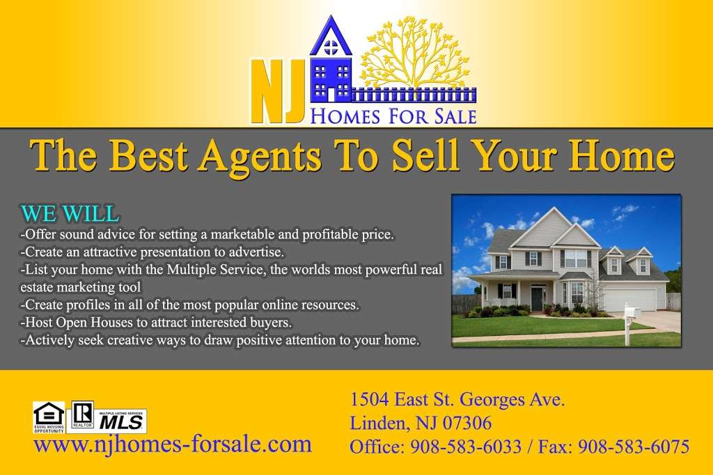 NJ Homes For Sale | 1504 E St Georges Ave, Linden, NJ 07036, USA | Phone: (908) 583-6033