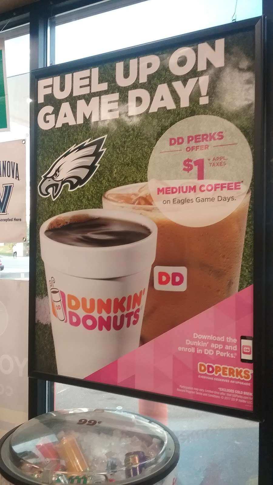 Dunkin Donuts | 596 Lancaster Ave, Bryn Mawr, PA 19010, USA | Phone: (610) 519-1380