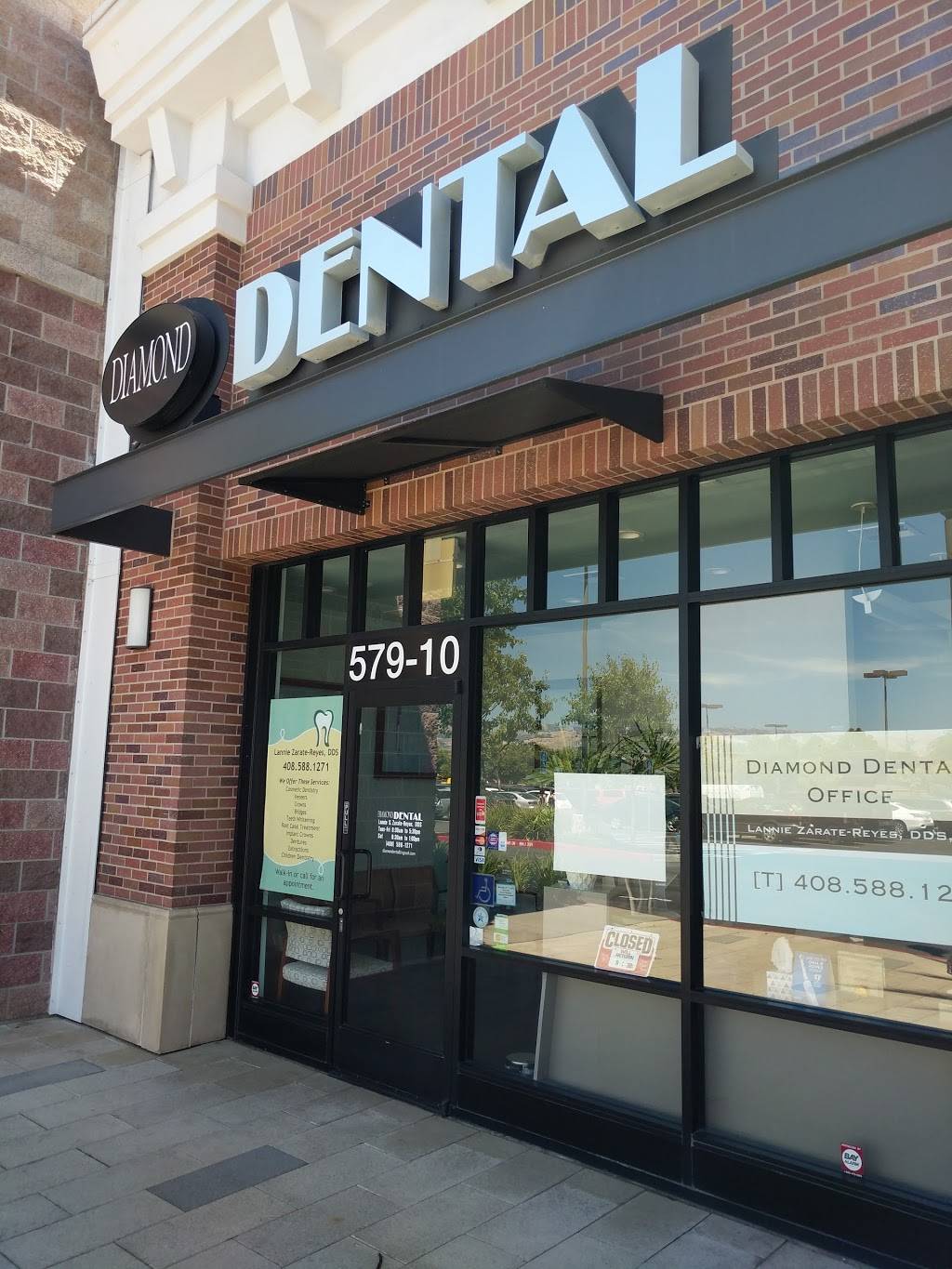 Diamond Dental | 579 Coleman Ave # 10, San Jose, CA 95110, USA | Phone: (408) 588-1271