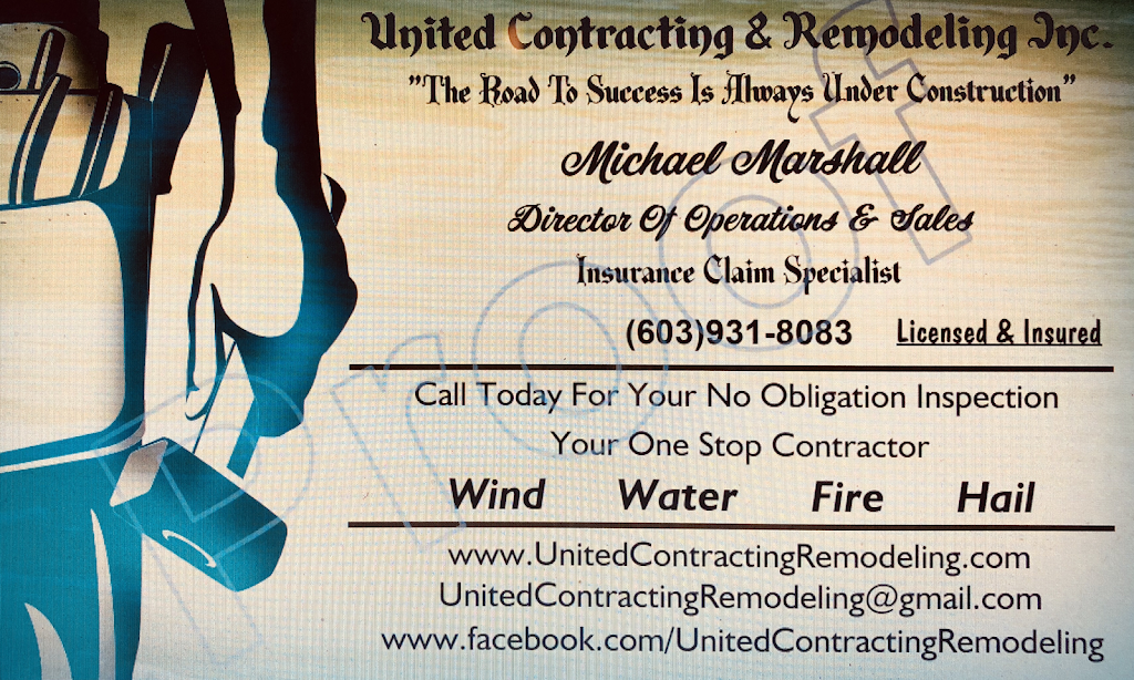 United Contracting And Remodeling Inc. | 43 South Ave, Derry, NH 03038, USA | Phone: (603) 931-8083