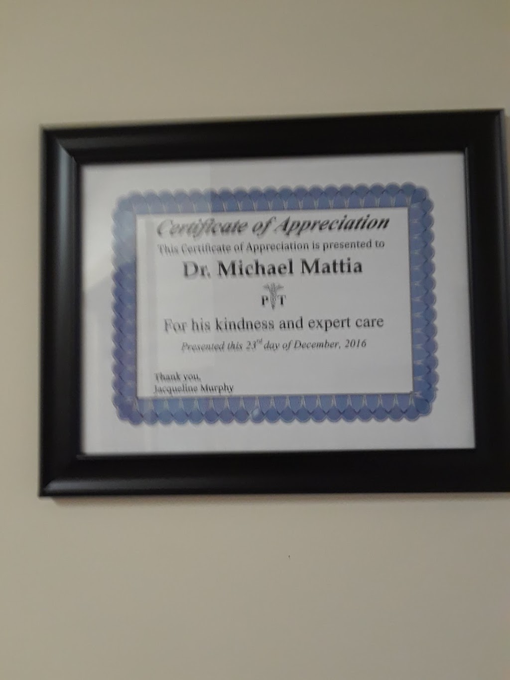 Mattia Physical Therapy | 2312 Avenue U, Brooklyn, NY 11229, USA | Phone: (718) 615-1874