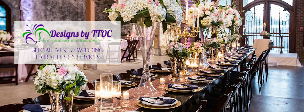 Designs By TTOC Floral and Decor | 1660 Chattahoochee Ave NW Suite D, Atlanta, GA 30318, USA | Phone: (678) 609-8862