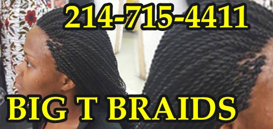 Big T Braids | 4515 Village Fair Dr #10e, Dallas, TX 75224, USA | Phone: (214) 715-4411