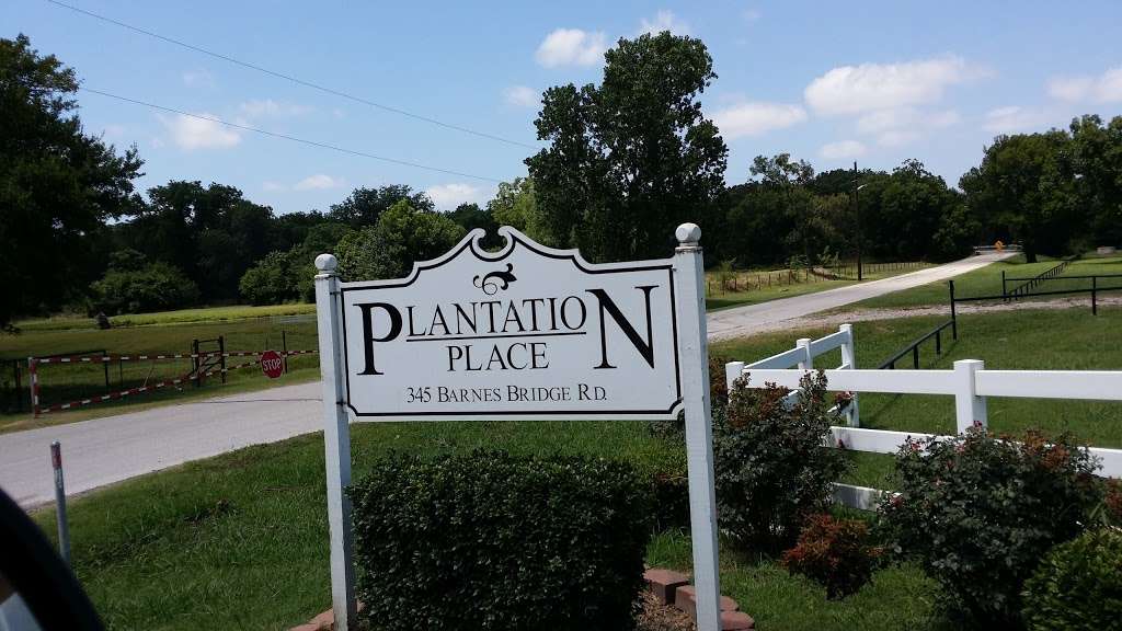 Plantation Place | 345 Barnes Bridge Rd, Sunnyvale, TX 75182, USA | Phone: (972) 226-0464